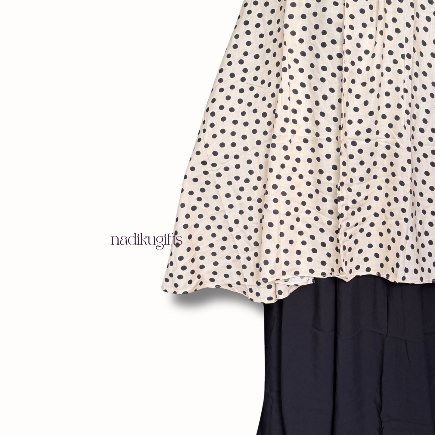 Telekung Polka Dot Saudah Wear