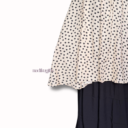 Telekung Polka Dot Saudah Wear