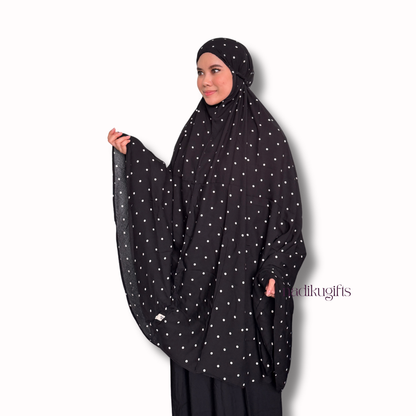 Telekung Polka Dot Saudah Wear