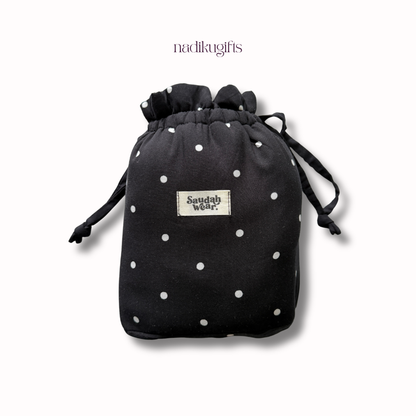 Telekung Polka Dot Saudah Wear